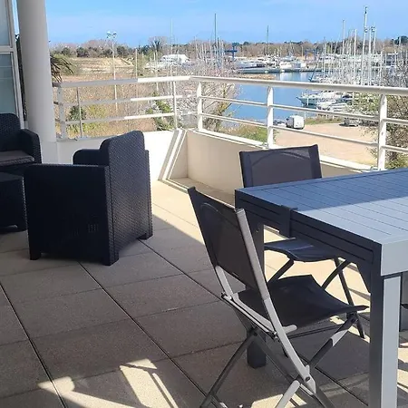 Beau T3 - Meuble Classe 3*- Vue Degagee Sur Marina Apartment Canet-en-Roussillon