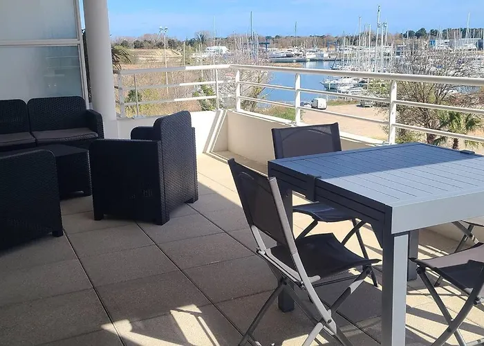 Beau T3 - Meuble Classe 3*- Vue Degagee Sur Marina Lejlighed Canet-en-Roussillon